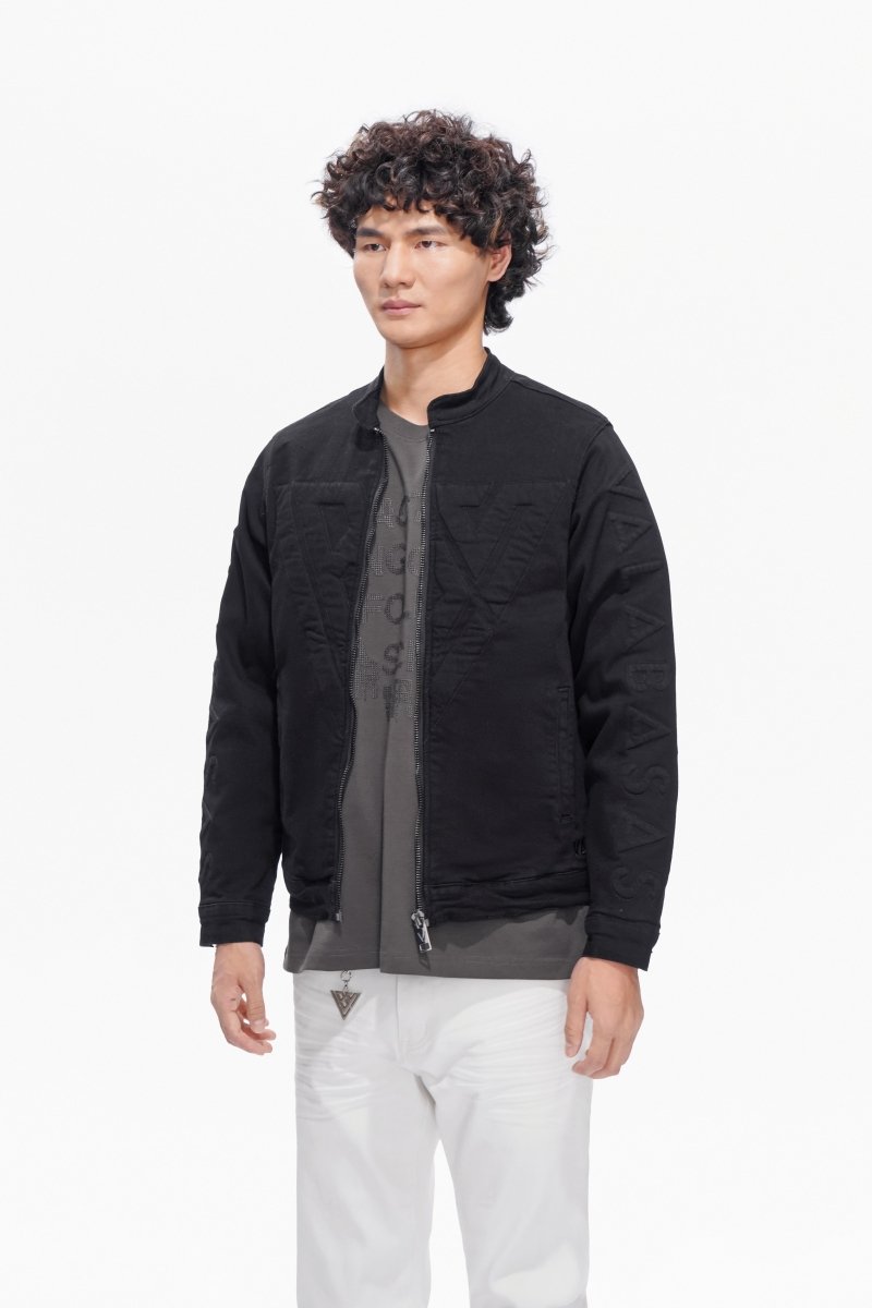 Harley Jet Black Denim Jacket - Valabasas