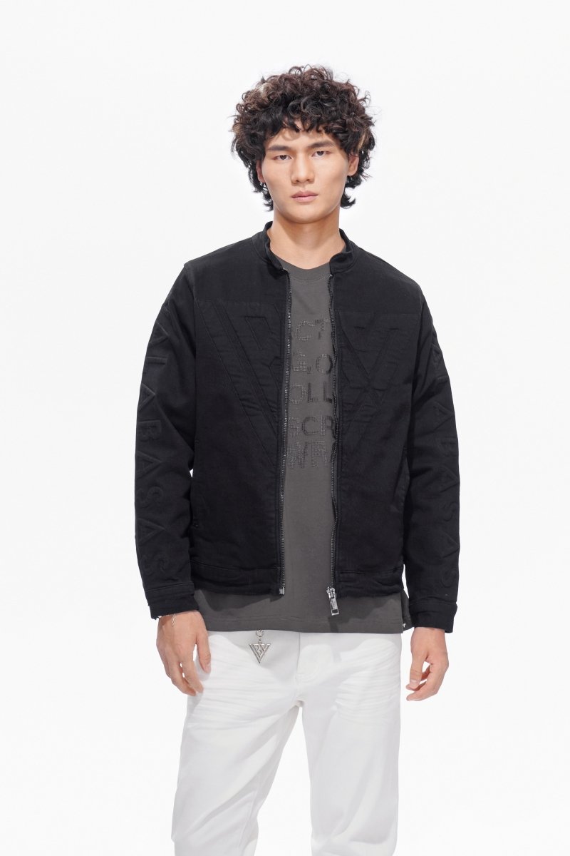 Harley Jet Black Denim Jacket - Valabasas