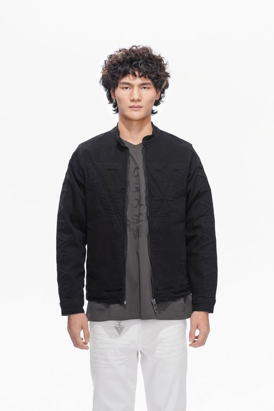 Harley Jet Black Denim Jacket - Valabasas