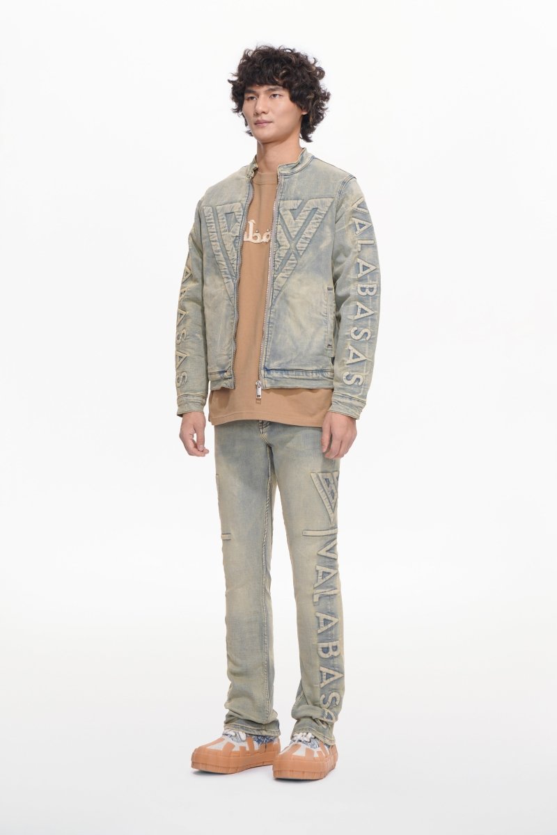 Harley Light Vintage Blue Denim Jacket