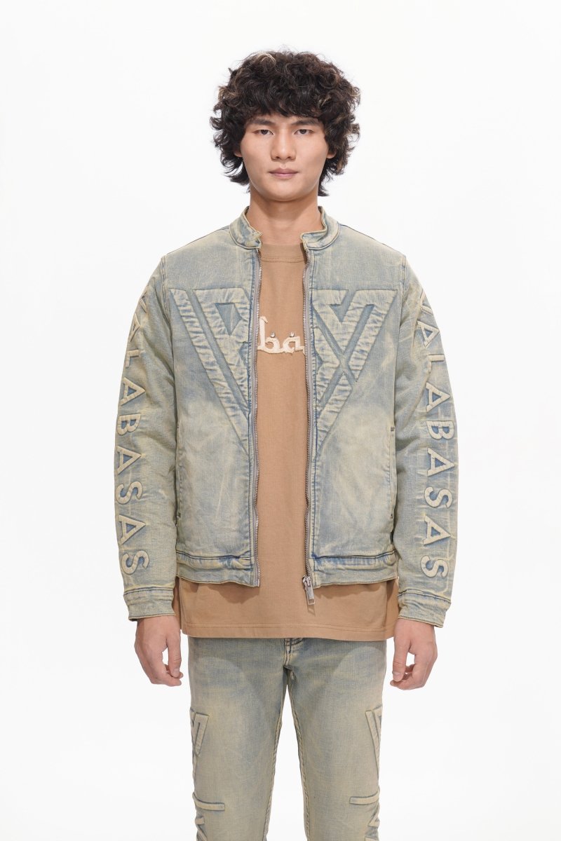 Harley Light Vintage Blue Denim Jacket