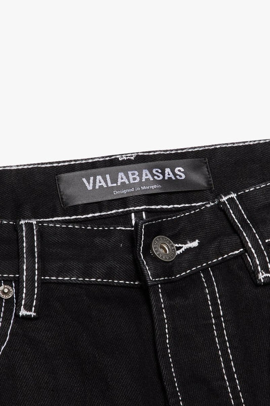 Hart Baggy Jean Jet Black - Valabasas