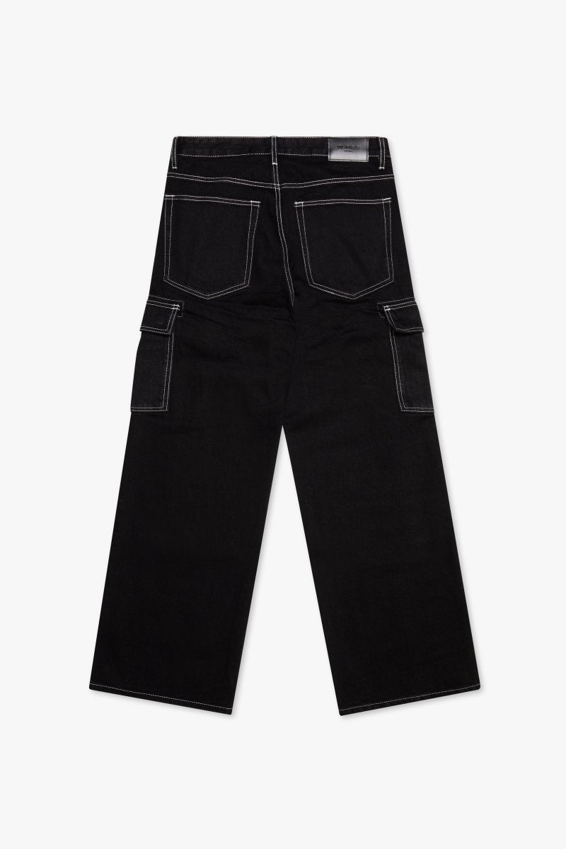 Hart Baggy Jean Jet Black - Valabasas