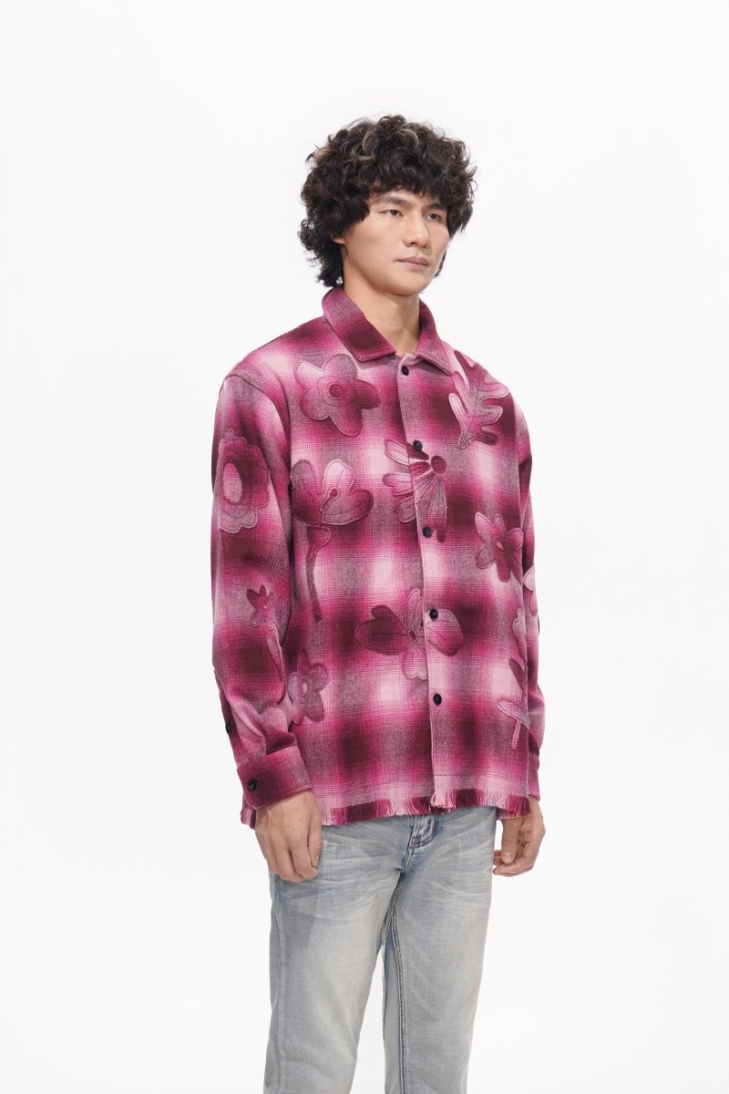 Harvest Pink Button Down - Valabasas