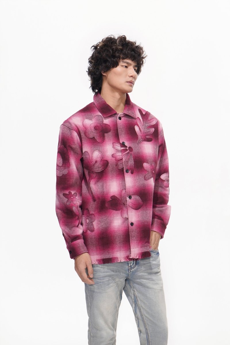 Harvest Pink Button Down - Valabasas