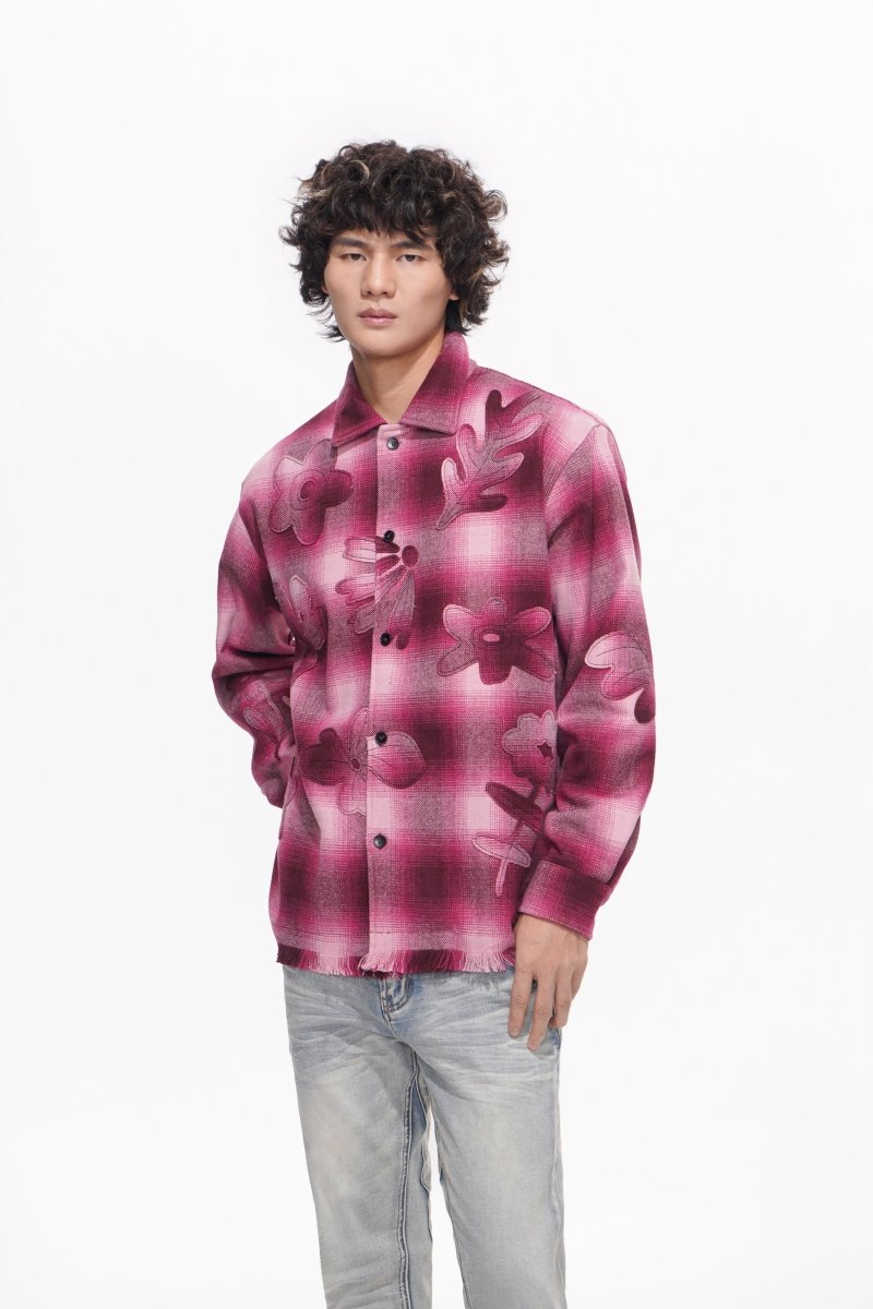 Harvest Pink Button Down - Valabasas
