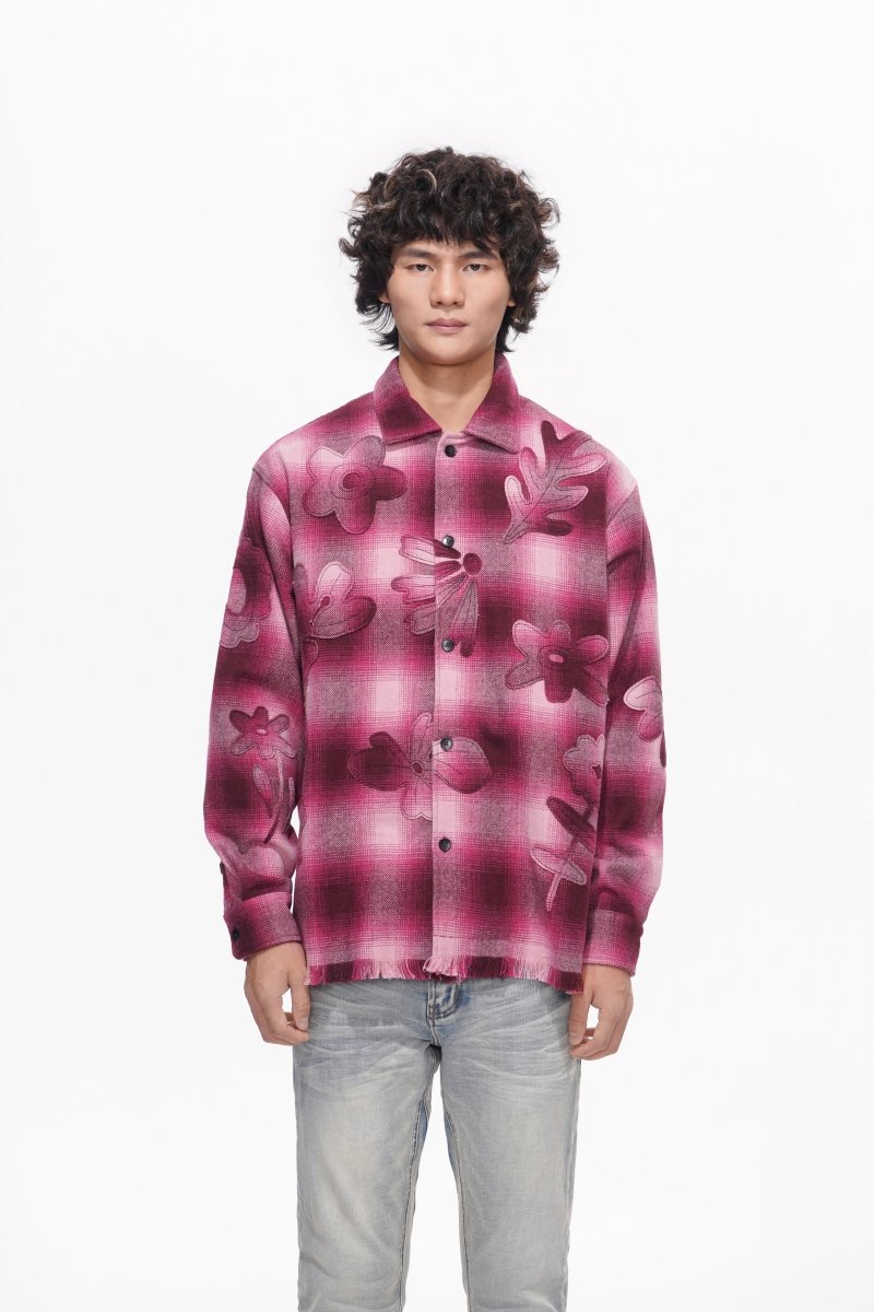 Harvest Pink Button Down - Valabasas