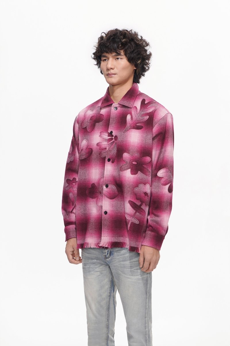 Harvest Pink Button Down - Valabasas