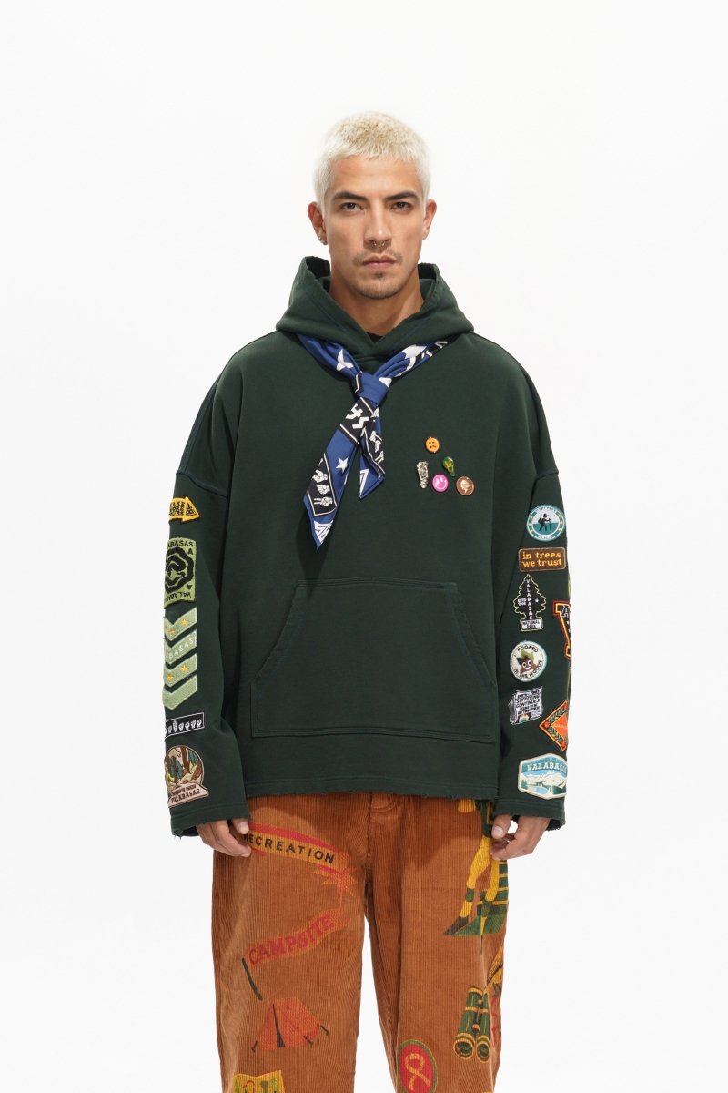 Haven Green Hoodie - Valabasas