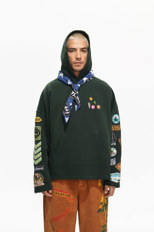 Haven Green Hoodie - Valabasas