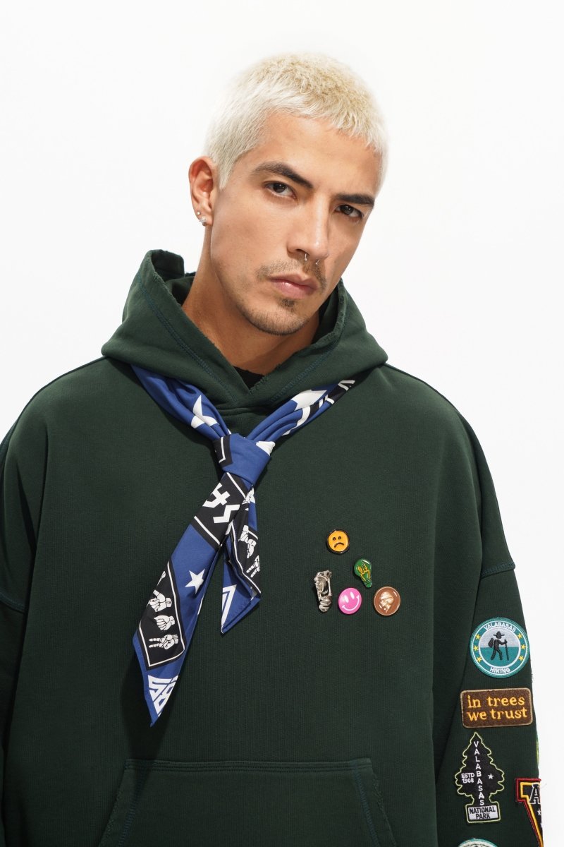 Haven Green Hoodie - Valabasas