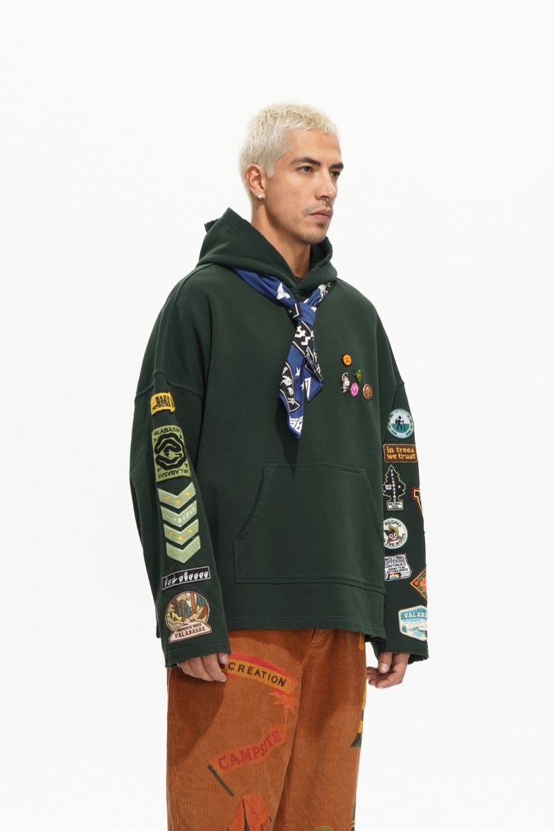 Haven Green Hoodie - Valabasas