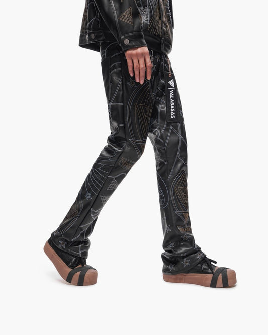 Havoc Vegan Leather Black Stacked - Valabasas