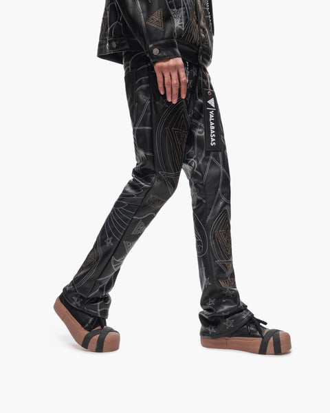 VALABASAS ブラック28 Havoc Vegan Leather Black Stacked – Valabasas