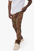 Hazard Leaf Camo Stacked Jeans