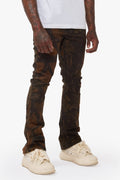 Hazard Wilderness Camo Stacked Jeans