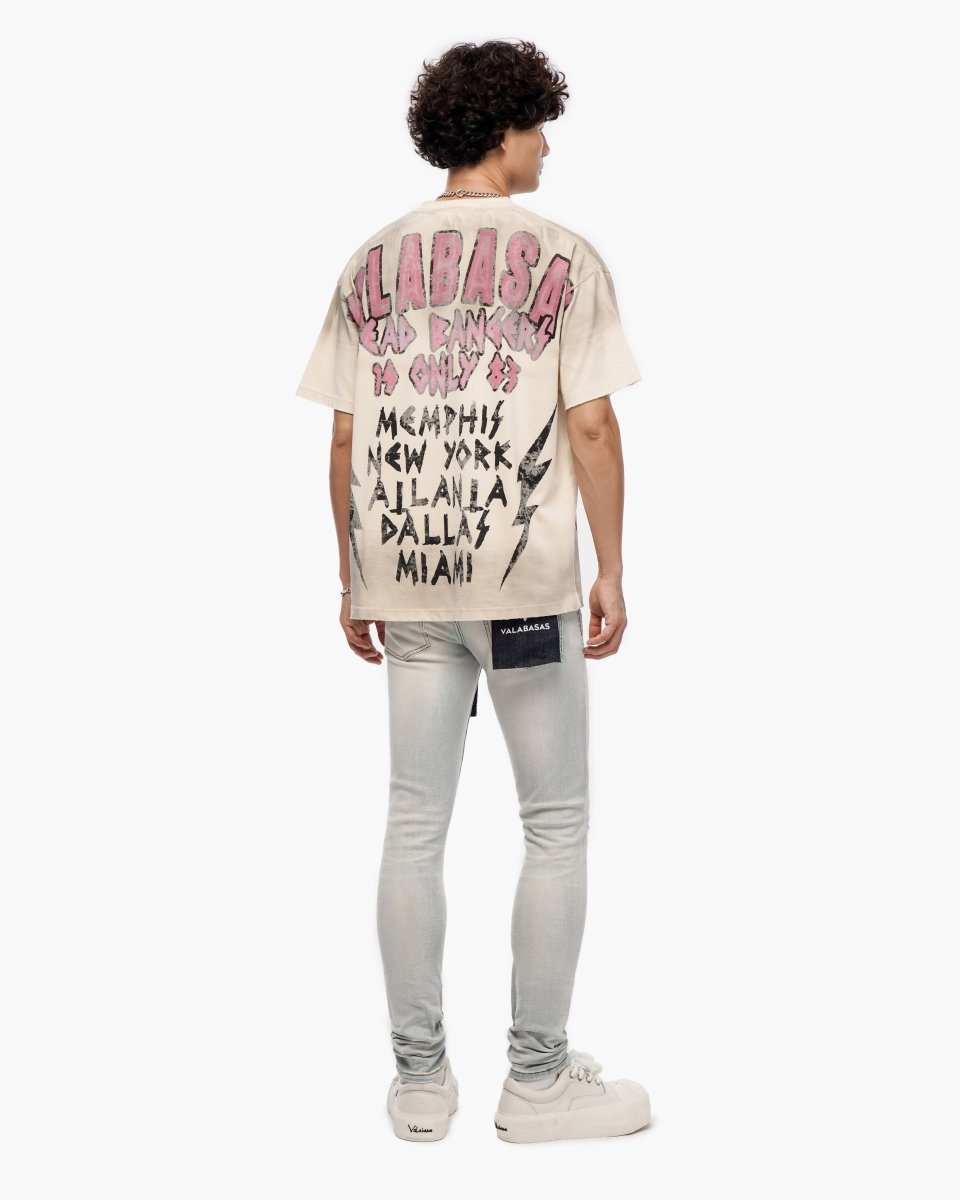 Head Bangers Cream Tee - Valabasas
