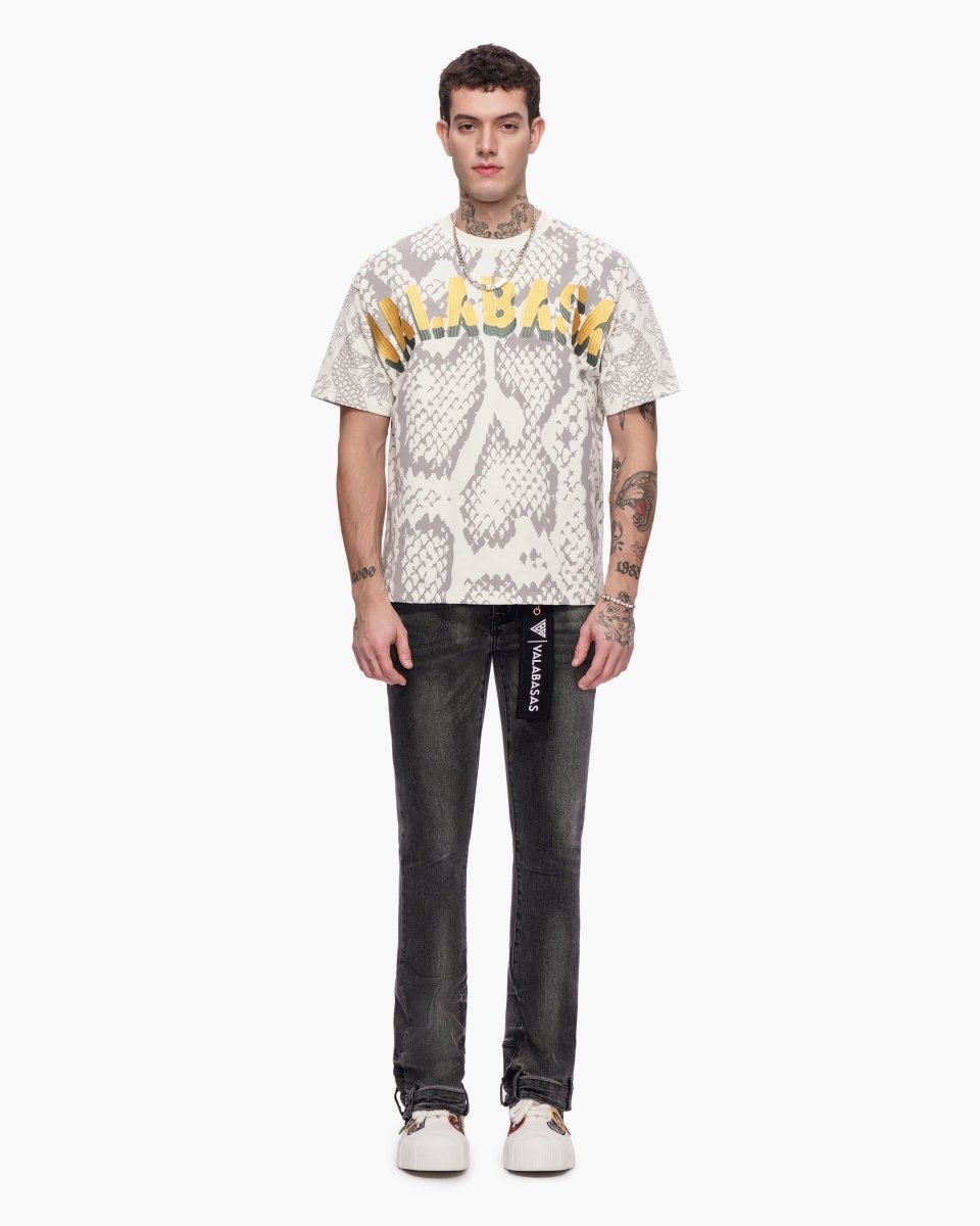 Hikari Stacked Denim Grey Wash - Valabasas