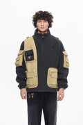 Hike Dark Grey Sherpa Jacket
