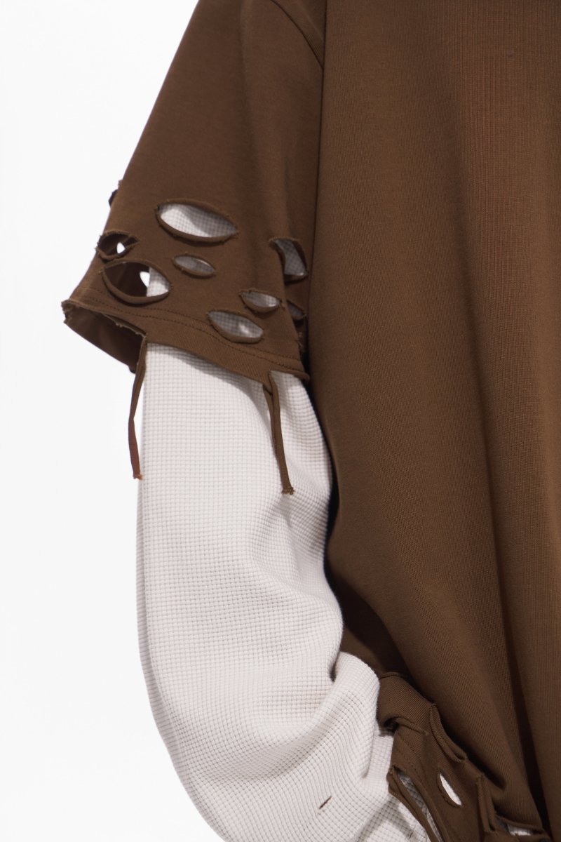 Iced Thermal Sweater Brown - Valabasas