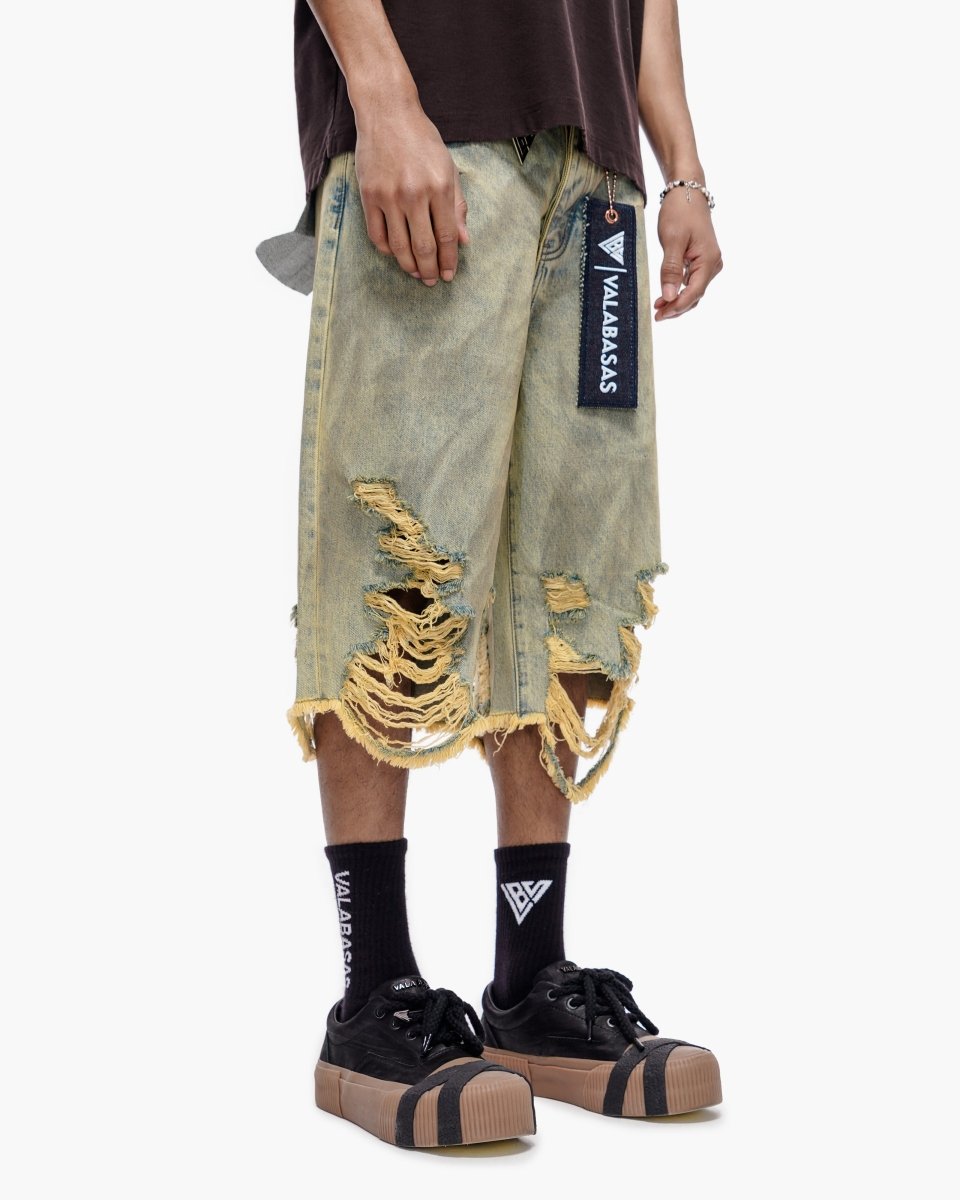 Iceland Jorts Vintage Wash - Valabasas