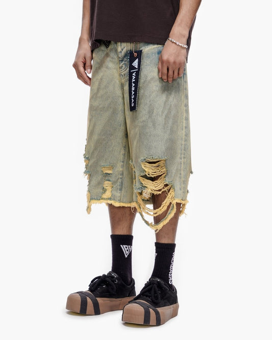 Iceland Jorts Vintage Wash - Valabasas