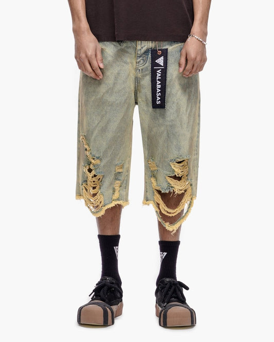 Iceland Jorts Vintage Wash - Valabasas