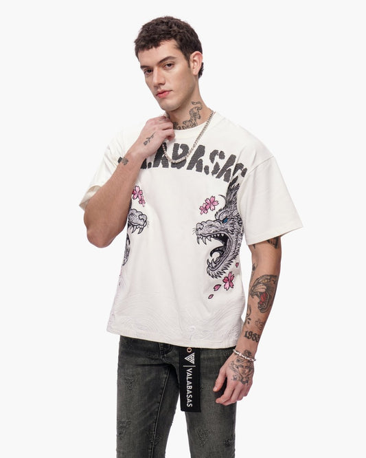 Ikari Tee Off White - Valabasas