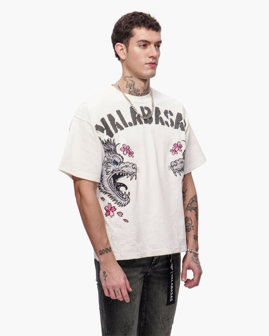 Ikari Tee Off White - Valabasas
