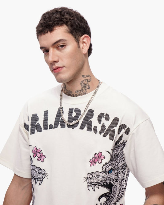 Ikari Tee Off White - Valabasas
