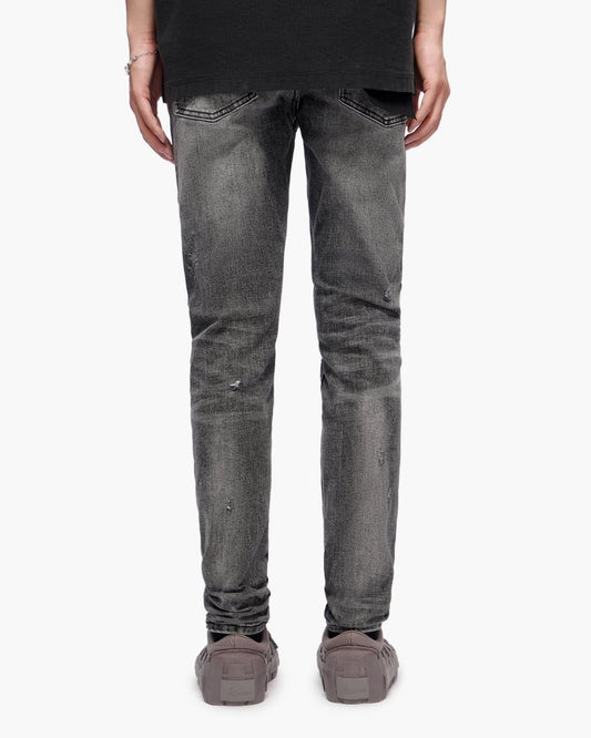 Ilyas Grey Wash Skinny Jeans - Valabasas
