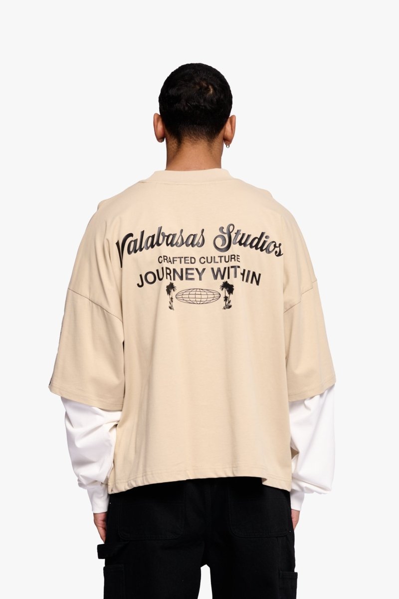 Impact Khaki Long Sleeve Shirt - Valabasas