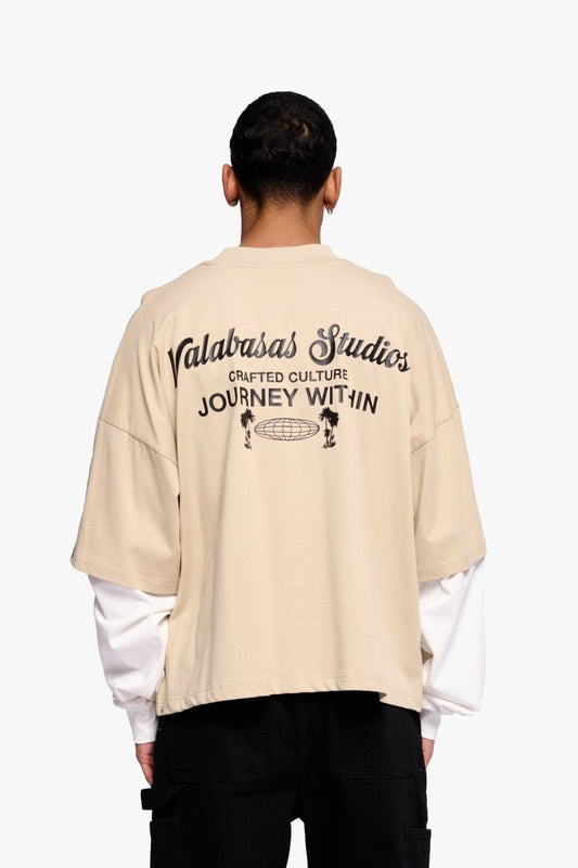Impact Khaki Long Sleeve Shirt - Valabasas
