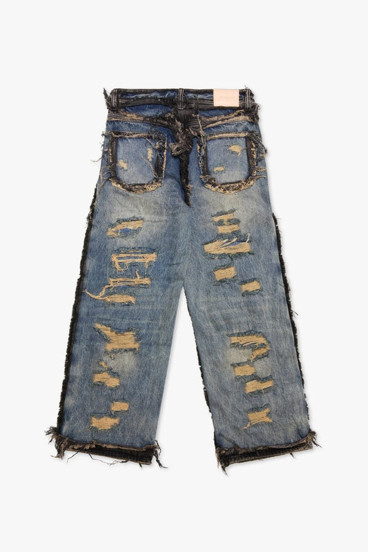 Imperior Baggy Jean Blue / Black Wash - Valabasas