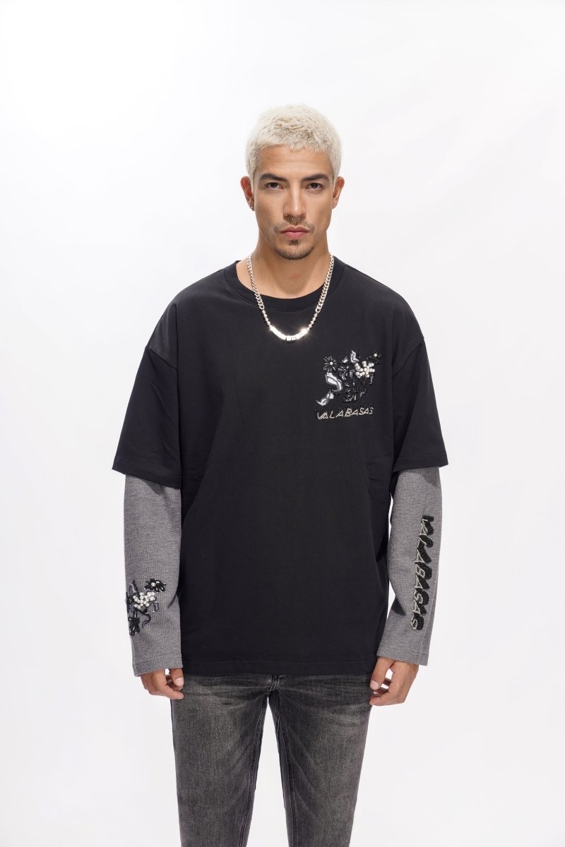 Inheritance Layered Tee Black - Valabasas