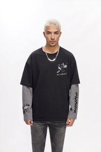 Inheritance Layered Tee Black - Valabasas