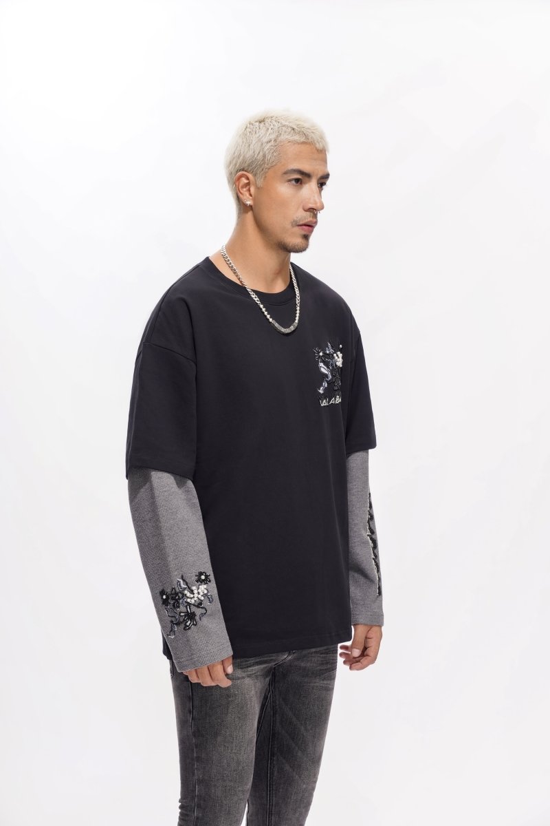 Inheritance Layered Tee Black - Valabasas