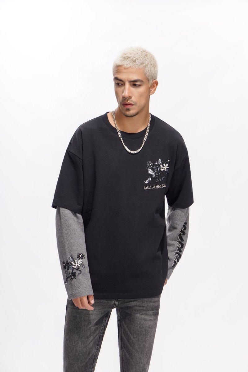 Inheritance Layered Tee Black - Valabasas