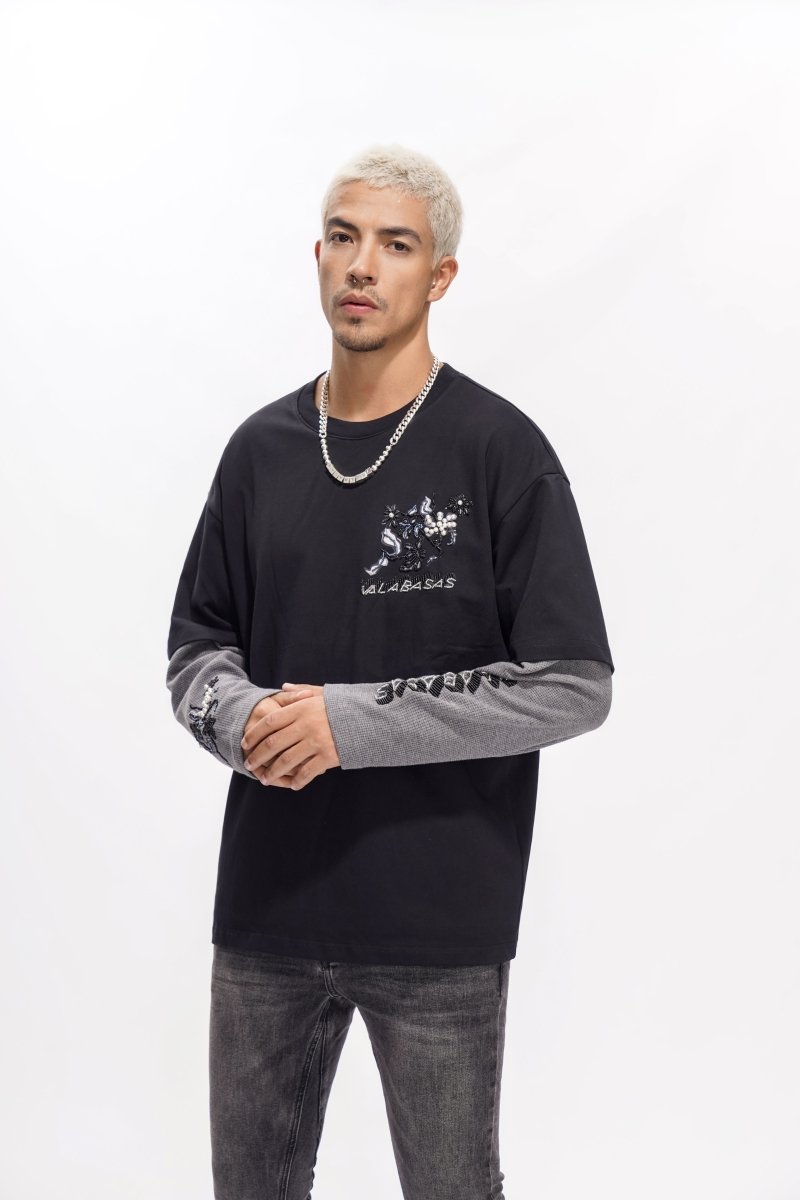 Inheritance Layered Tee Black - Valabasas