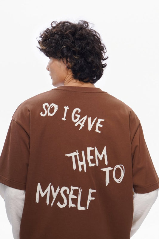 Inheritance Layered Tee Brown - Valabasas