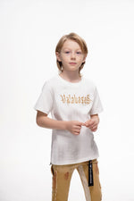 Inked Elegance Kids Tee White