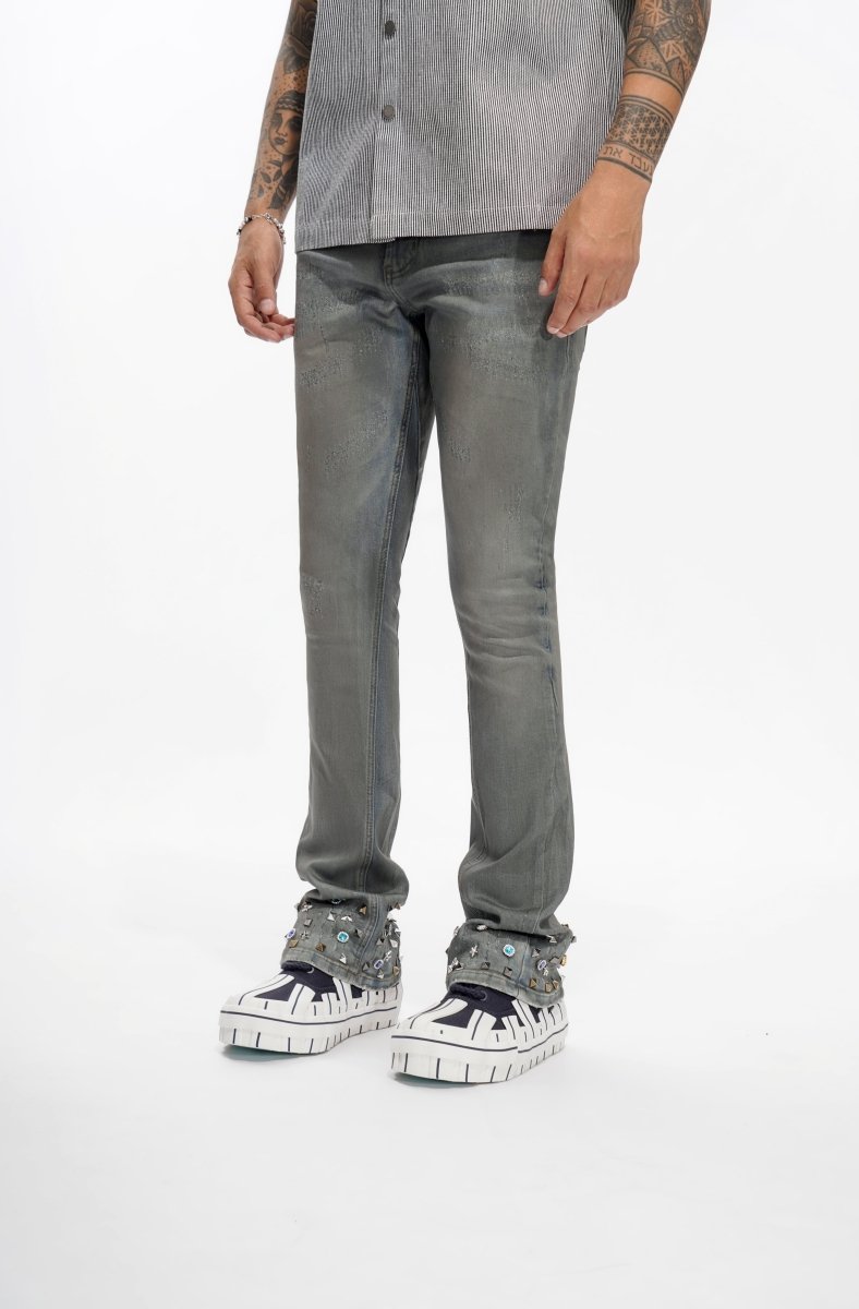 Ion Dk. Dirty Blue Waxed Stacked - Valabasas