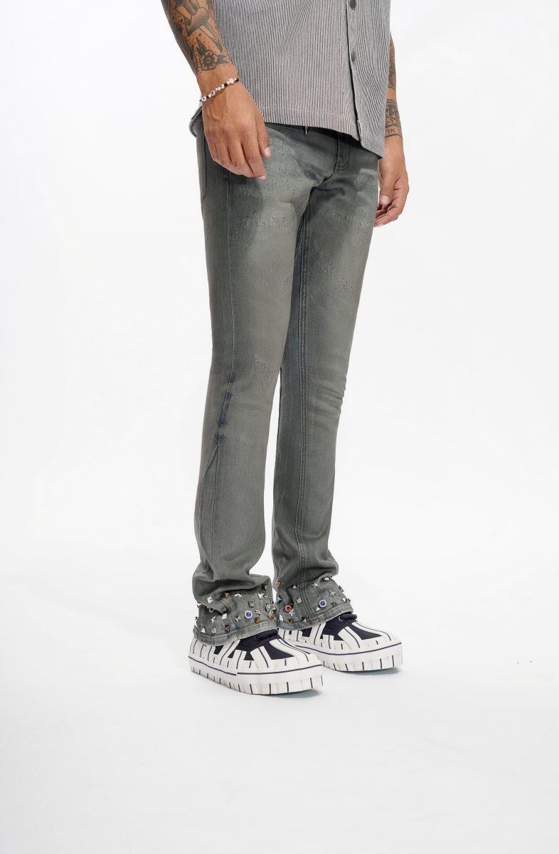 Ion Dk. Dirty Blue Waxed Stacked - Valabasas