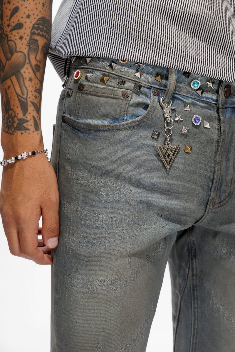 Ion Dk. Dirty Blue Waxed Stacked - Valabasas