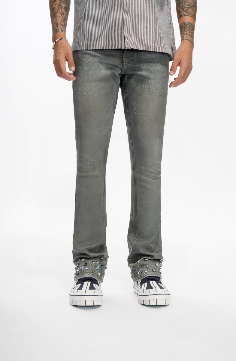 Ion Dk. Dirty Blue Waxed Stacked - Valabasas
