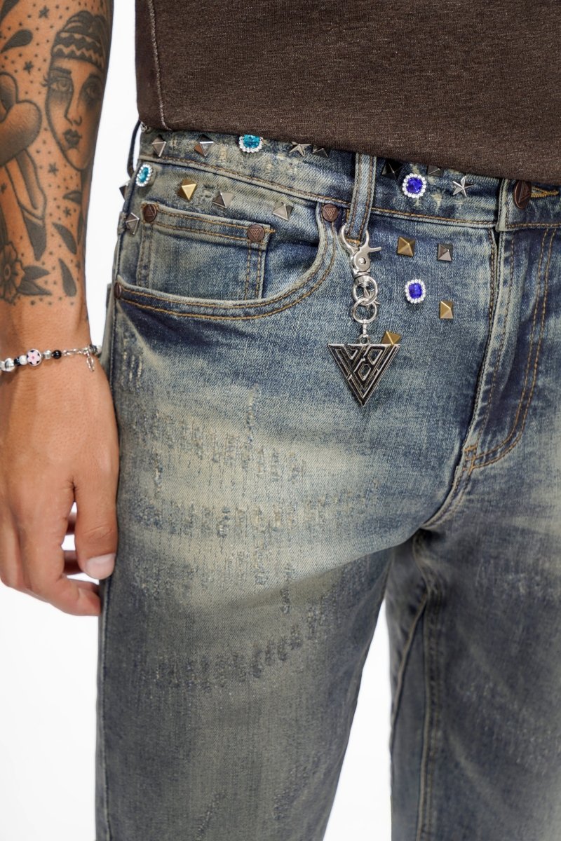 Ion Dt. Blue Wash Waxed Stacked – Valabasas