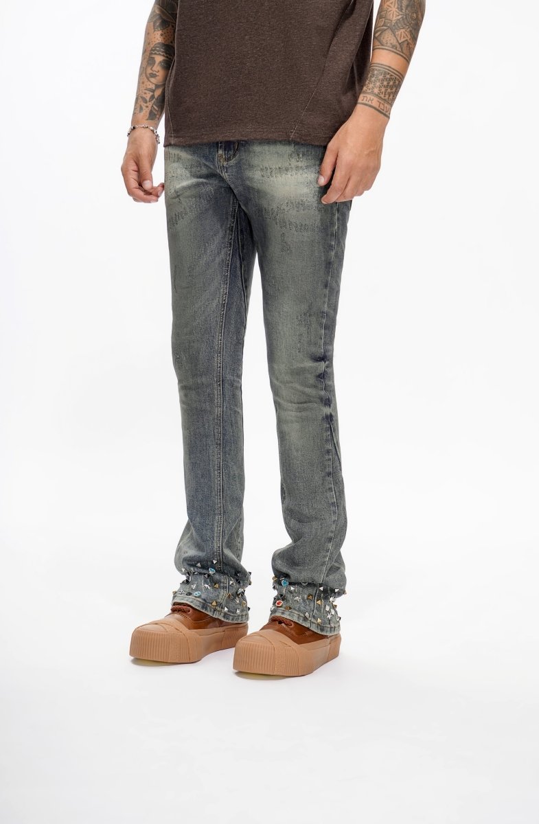 Ion Dt. Blue Wash Waxed Stacked - Valabasas