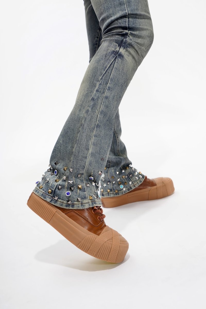 Ion Dt. Blue Wash Waxed Stacked - Valabasas