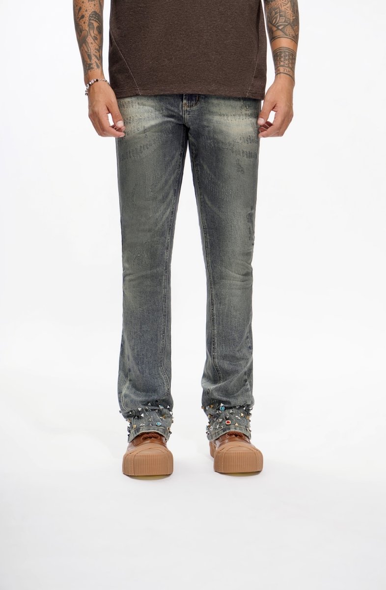 Ion Dt. Blue Wash Waxed Stacked - Valabasas