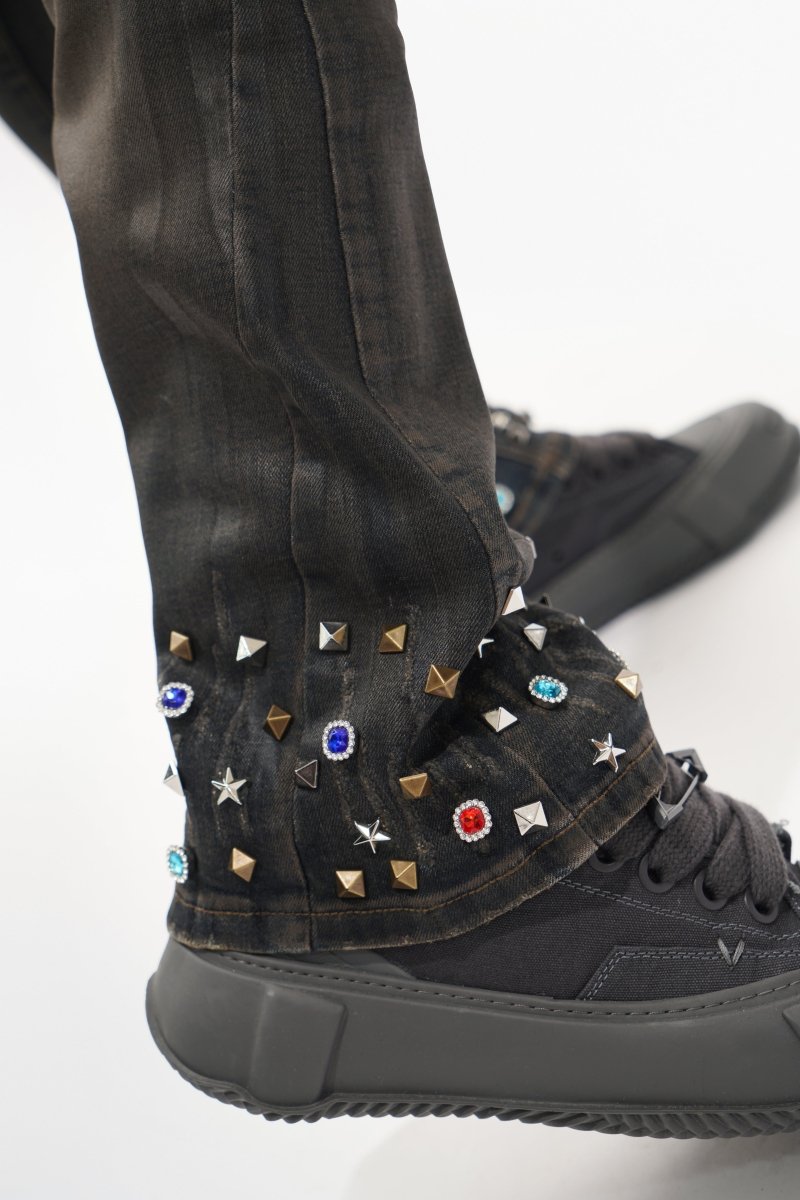 Ion Dt. Vintage Grey Waxed Stacked - Valabasas